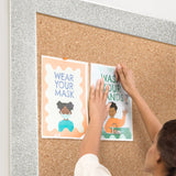 Brand Craft - Purpurina con Efecto Plateado Autoadhesiva