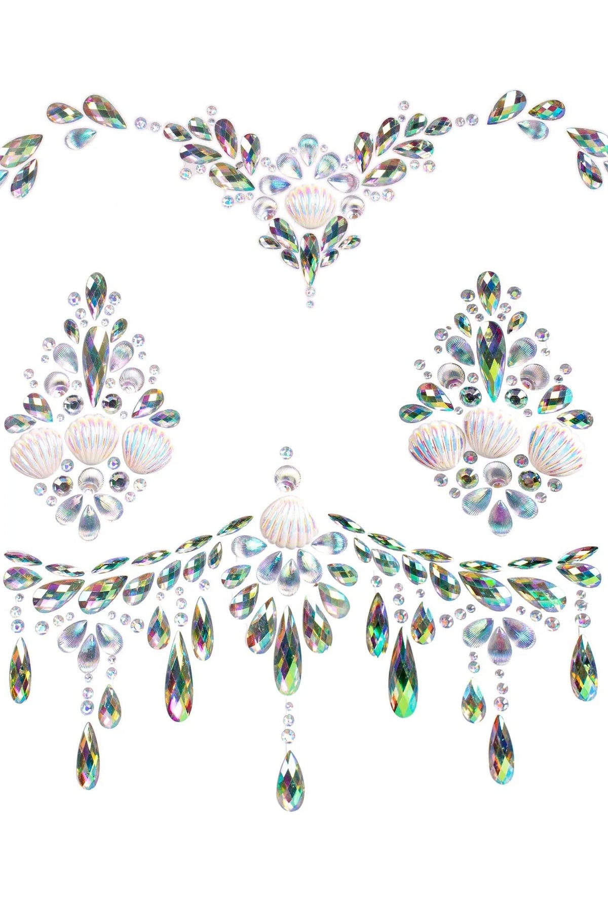 Adhesivo de Joyas Corporales de Sirena