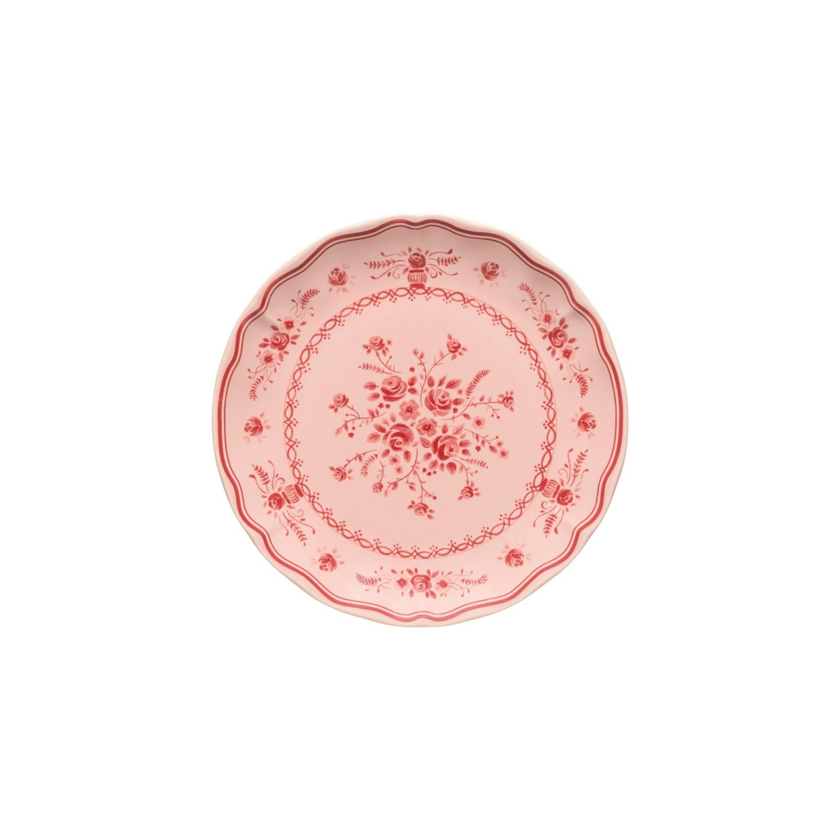 Plato para ensalada/postre, Vila rosa-rojo 20 cm