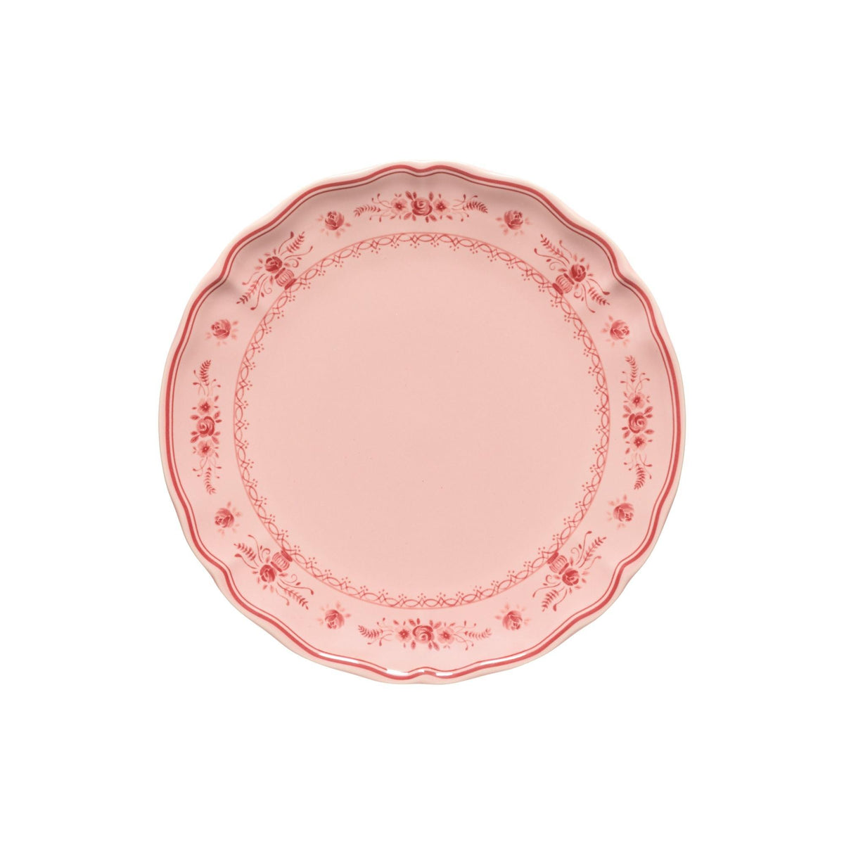 Dinner Plates, Vila Pink-Red 11"