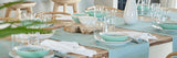 Plato llano, Toarmina Aqua 28 cm