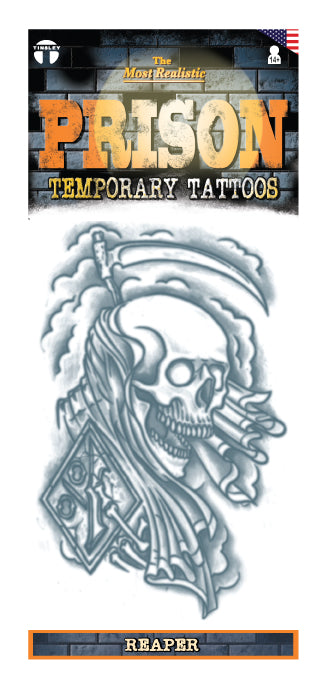 Tatuaje de la parca en prisión