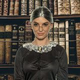 Moño de señora mayor