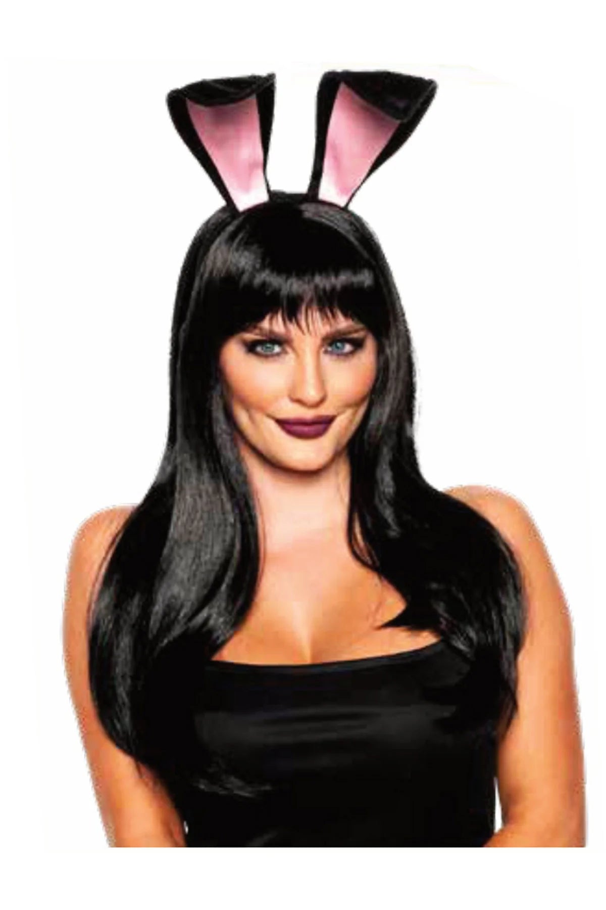 Bunny Ears & Tail Set Black