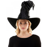 Sombrero de Bruja Negro Retorcido