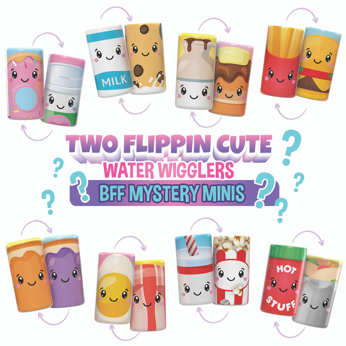 Dos Flippin Cute Peluches Blandos Misteriosos Minis