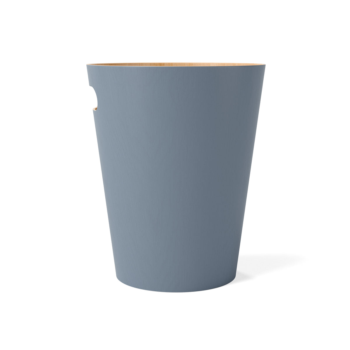 Cesto de basura Woodrow azul pizarra