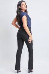 Pantalones Acampanados Hyperstretch para Mujer Negros