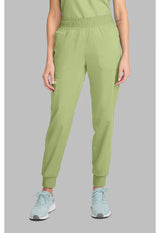 Pantalones Jogger de Uniforme de Talle Medio Pepino