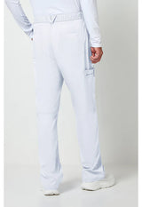 Men's Fly Front Scrub Pants White