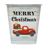 Waste Can Christmas Truck