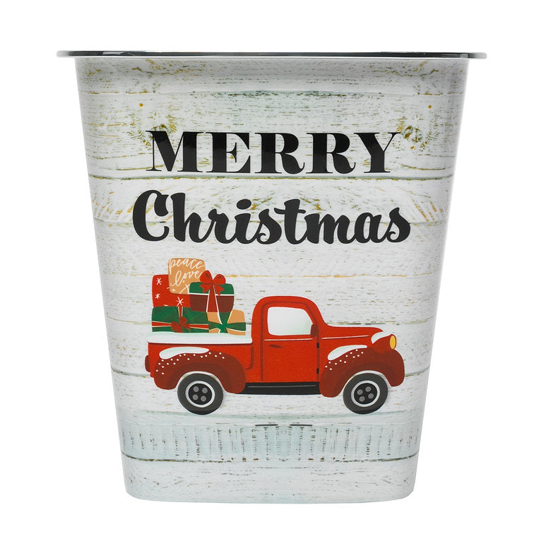 Waste Can Christmas Truck