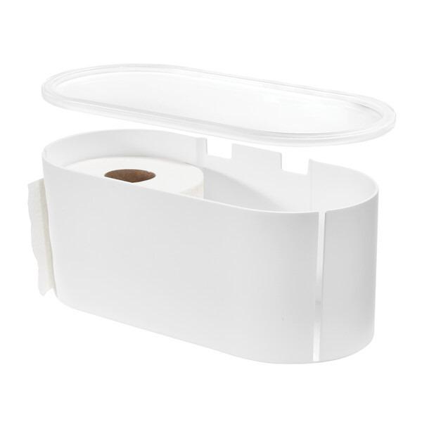 Contenedor de almacenamiento discreto autoadhesivo