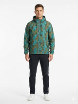 Solid / AOP Poly Ripstop Windbreaker W/ Mes Atlantic Multi