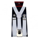 White suspenders