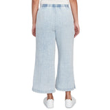Pantalón de pierna ancha Chambray con efecto lavado Snow - Ruby Rd
