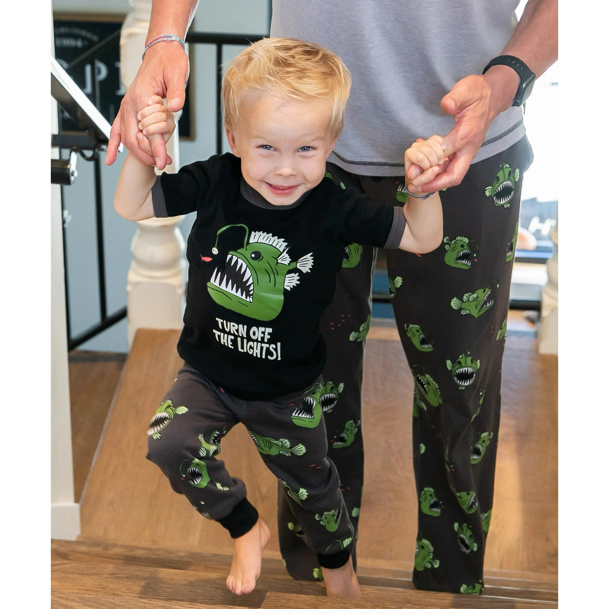 Angler Fish Kid Short Sleeve Set