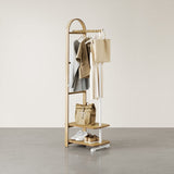 Bellwood Coat Rack White /Natural