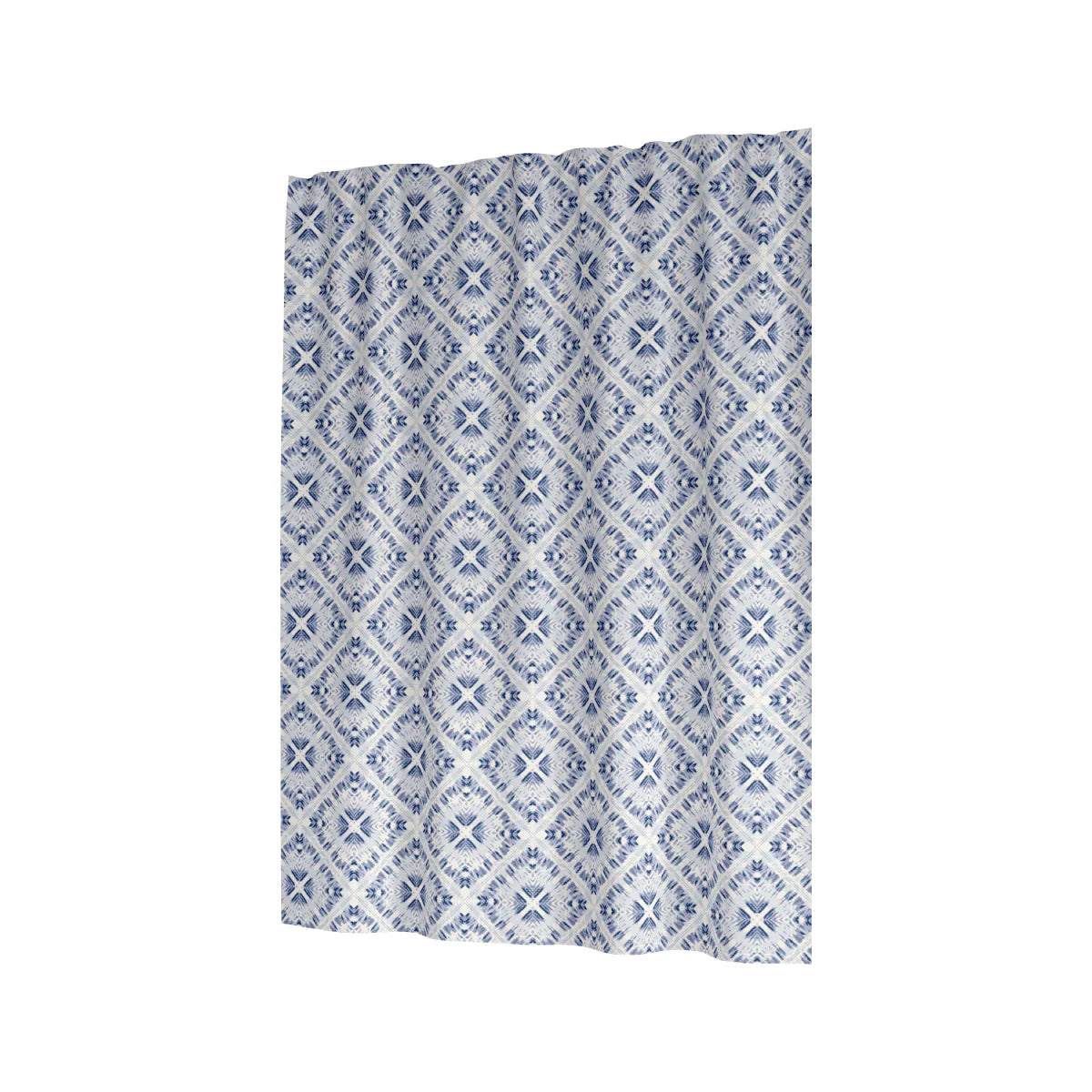 Cortinas de ducha bohemias azules
