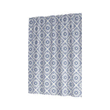 Cortinas de ducha bohemias azules