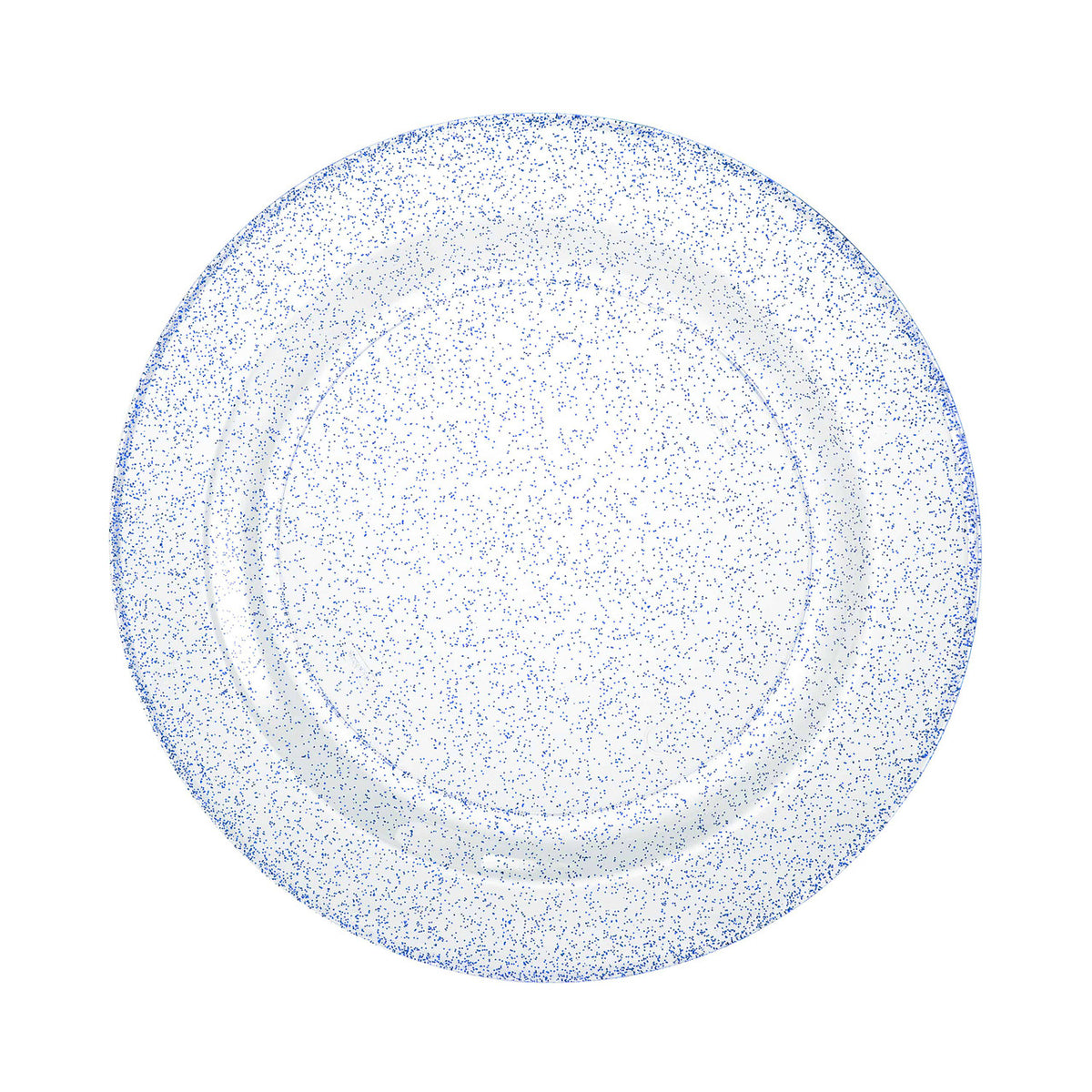 Plato de 7,5" azul con brillo