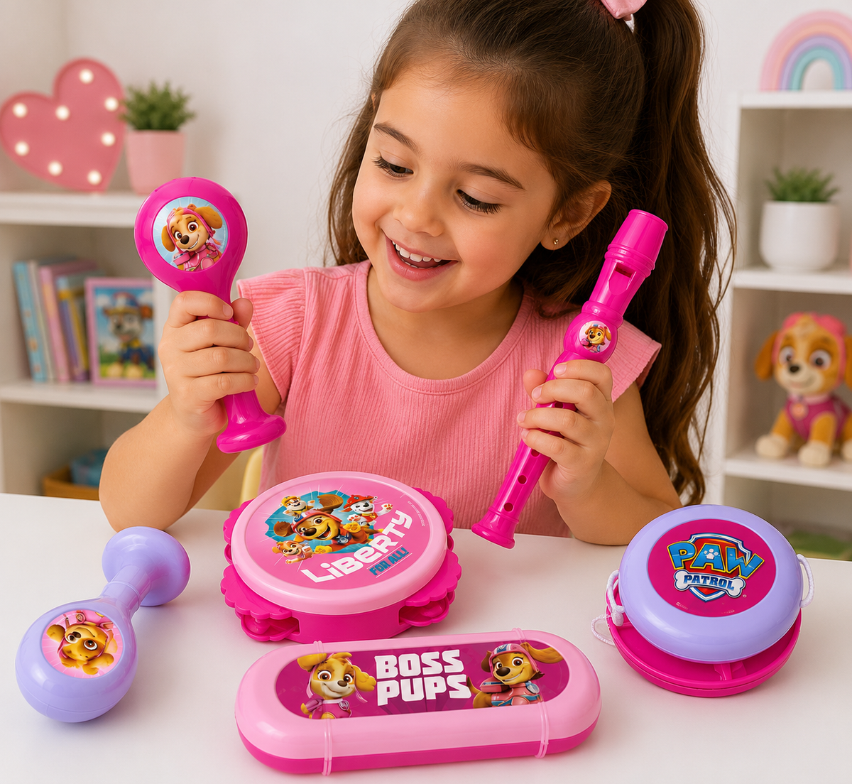 Patrulla Canina Instrumentos 6pz para Niñas