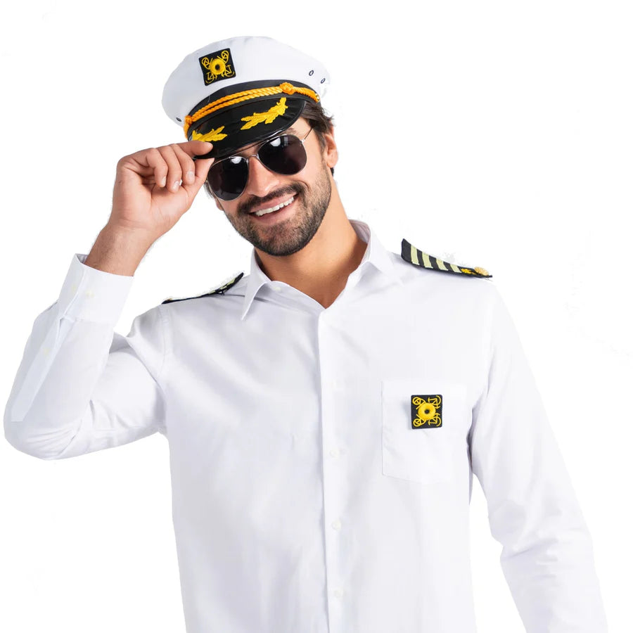 Conjunto de accesorios de capitán - Adultos