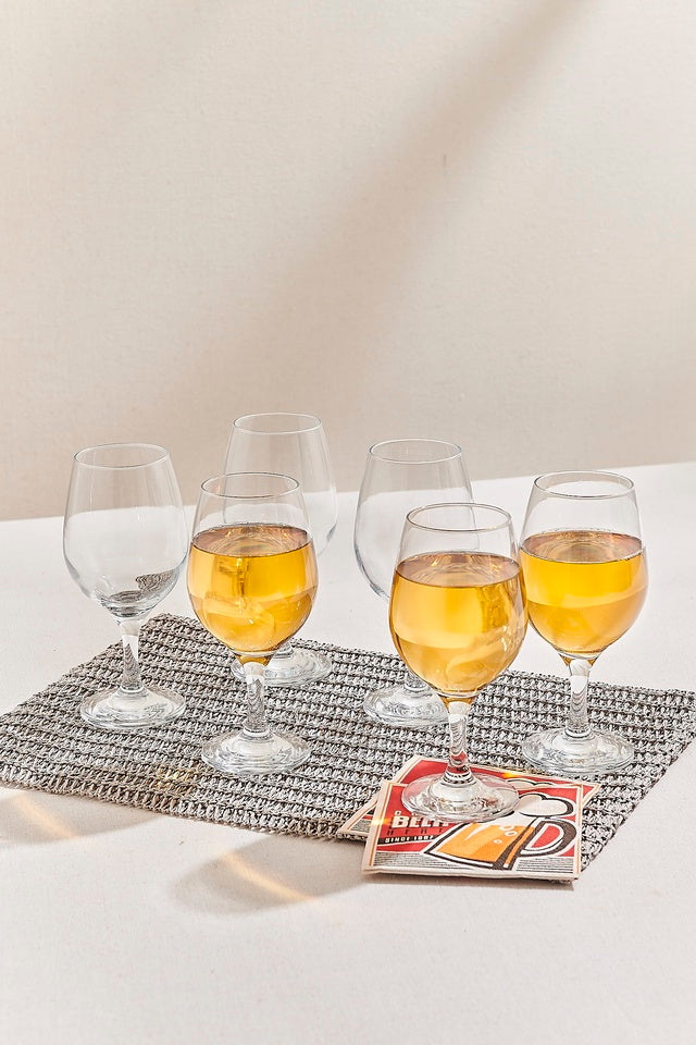 Vaso (ámbar) 6 pzs 395cc