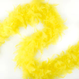 Boa de plumas de Chandelle - Ligera - Amarillo fluorescente