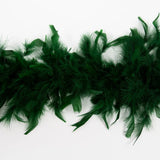 Boa de plumas de chandelle - Ligero - Verde bosque