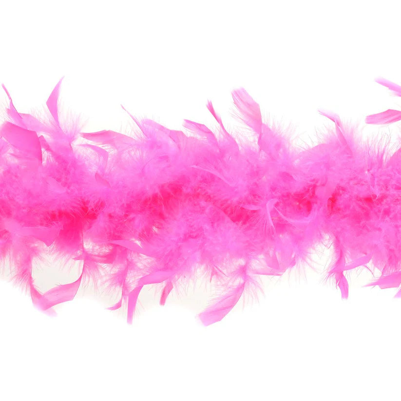 Boa de Plumas Chandelle - Ligera - Rosa Oriental