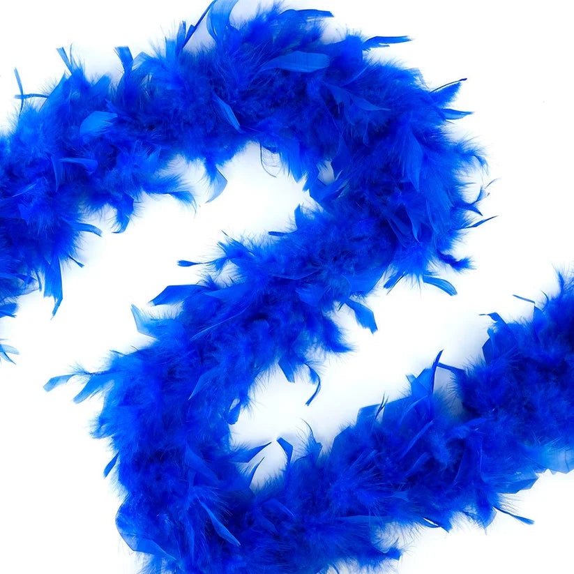 Boa de plumas Chandelle - Ligero - Royal