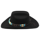 Cowboy Hat with Native Beads