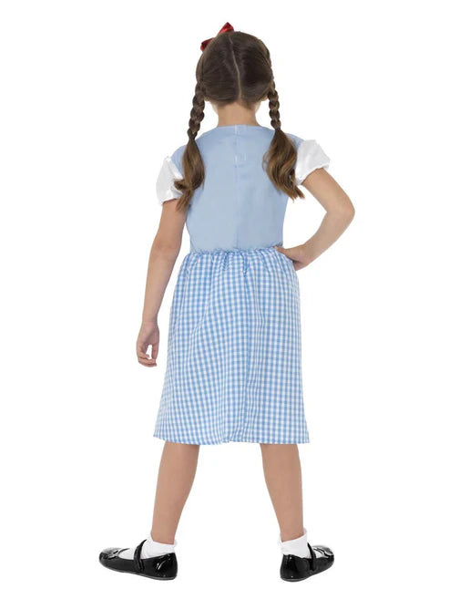 Disfraz de niña campestre