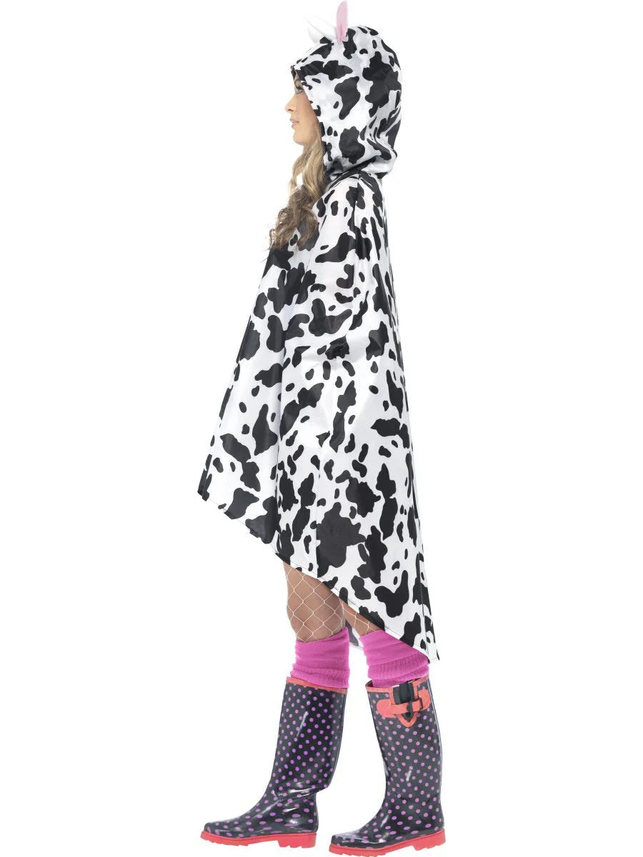 Poncho de fiesta de vaca