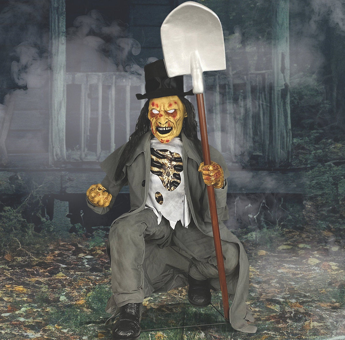Sepulturero Agachado