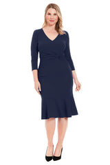Vestido Azul Marino - London Times