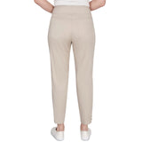 Pantalón Chino hasta el Tobillo de Satén Elástico - Ruby Rd