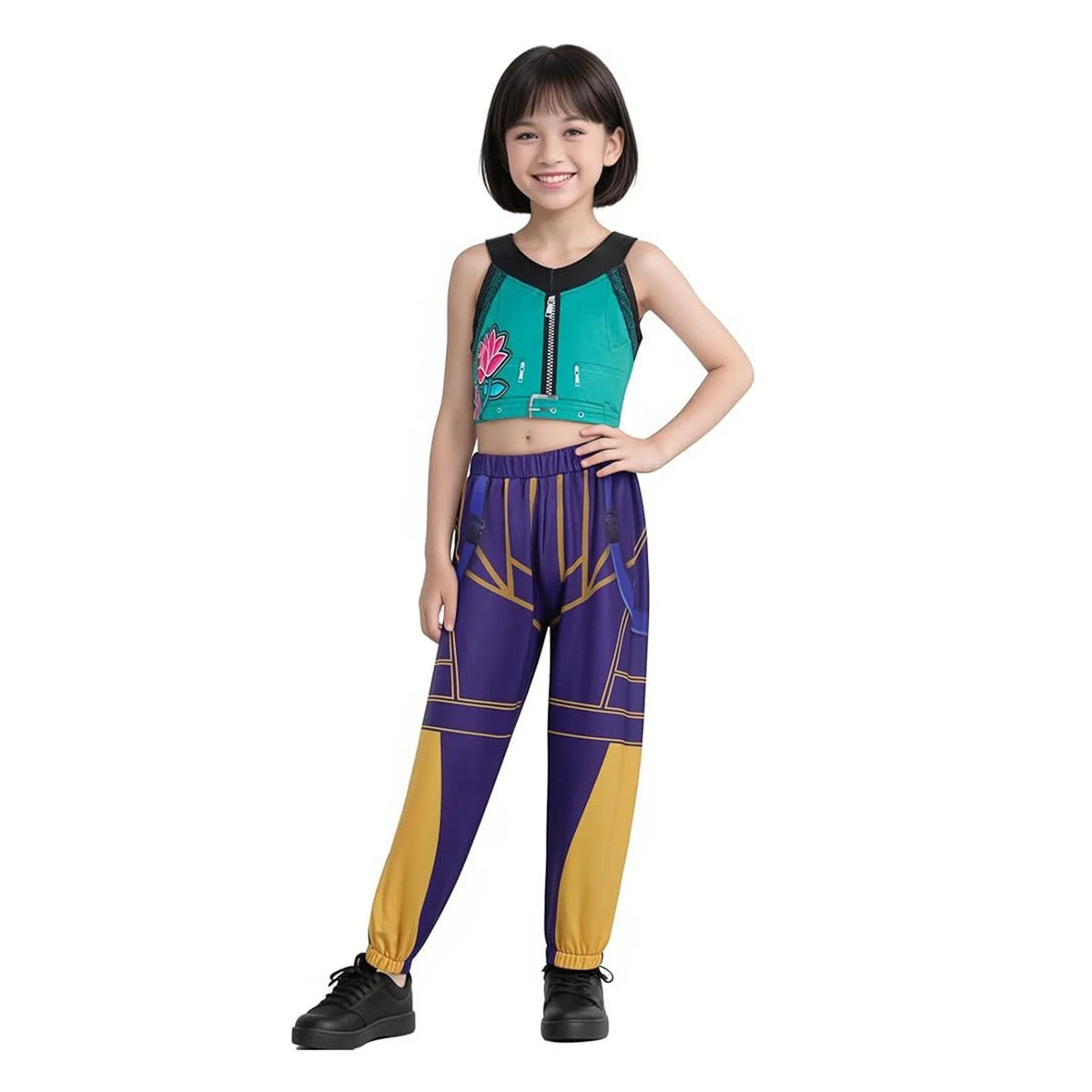 Disfraz de Kpop Hunter Maknae para niña