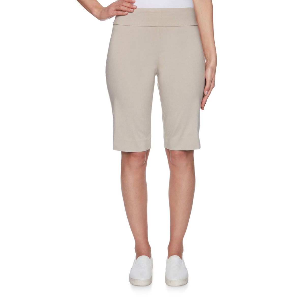 Pantalón Corto Bermuda Chino Elástico Tech -Ruby Rd