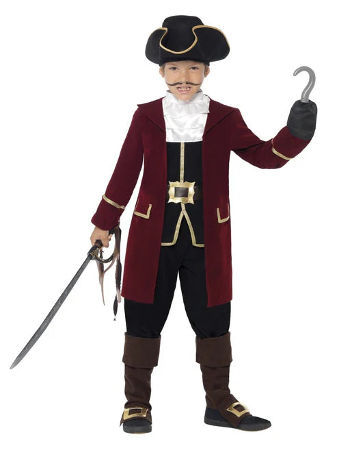 Disfraz de Capitán Pirata de Lujo, Niños