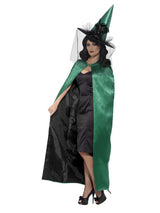 Capa de bruja reversible de lujo