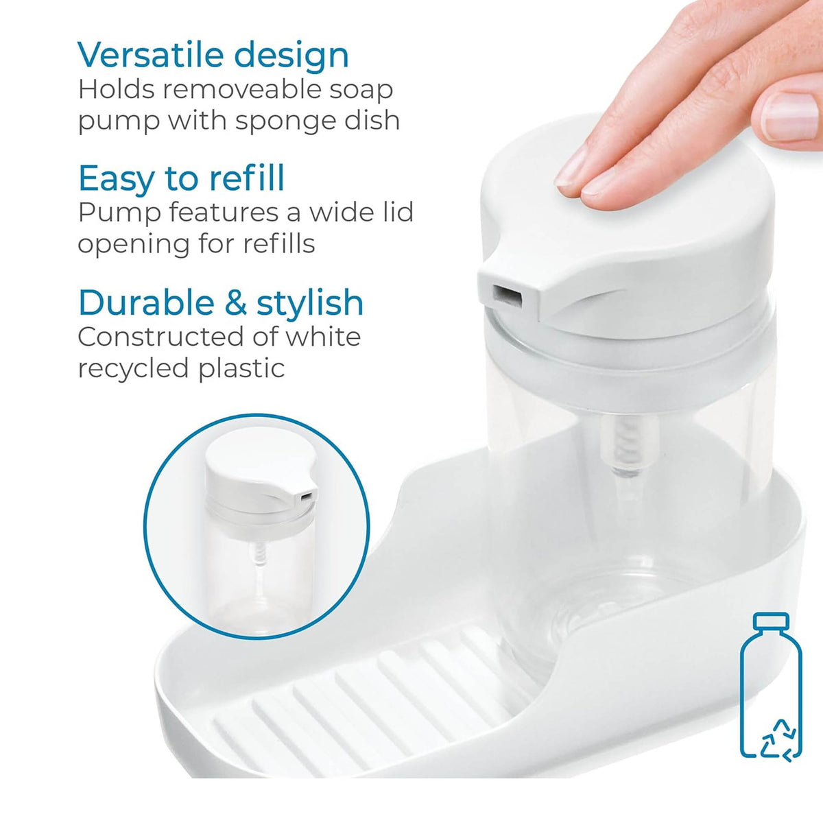 RPP Soap Pump and Tray