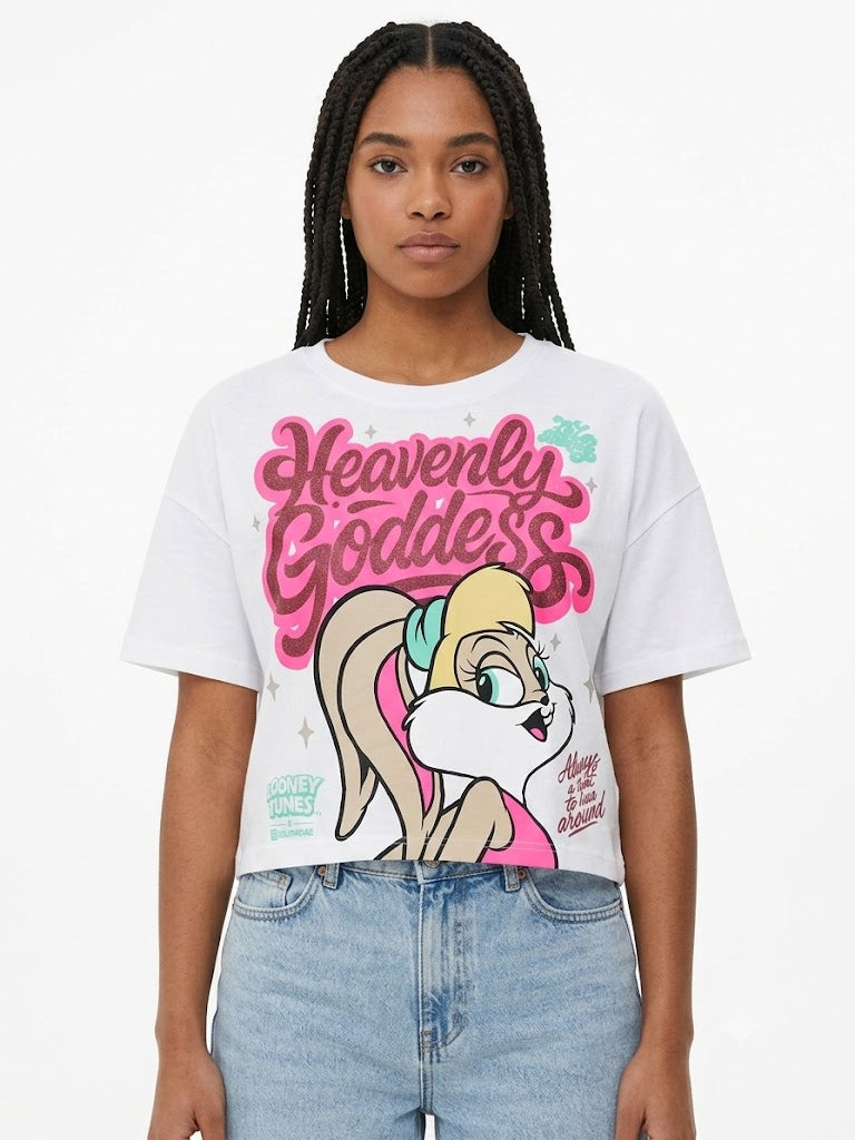 Camiseta Corta Lola Bunny Blanca