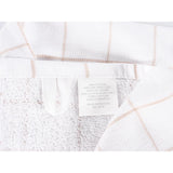 Juego de 5 toallas de rizo reversibles Beechwood - 40x71 cm - Topo