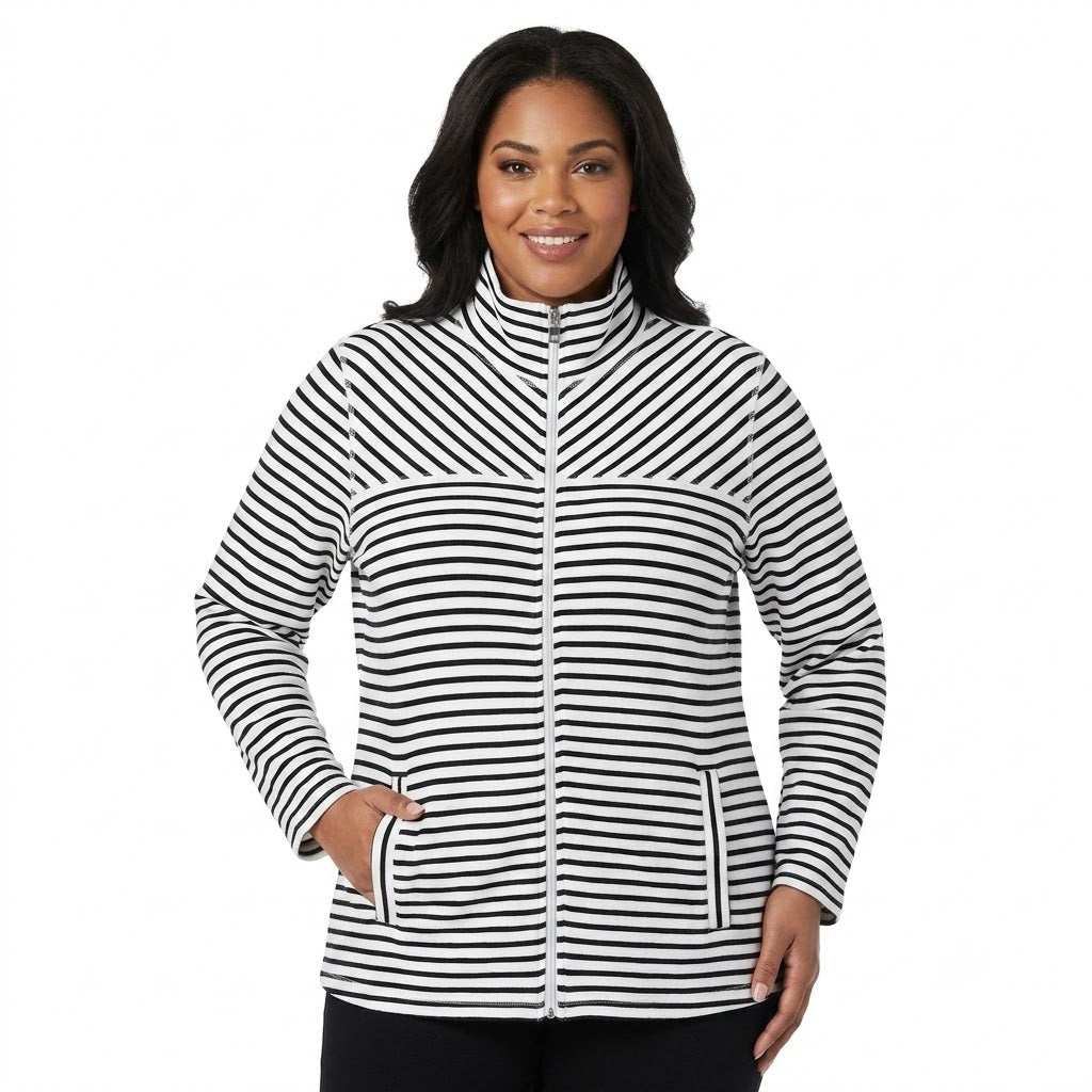 Chaqueta blanca y negra Ruby Rd X