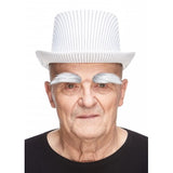 Cejas, grises y blancas