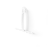 Espátula adhesiva flexible blanca