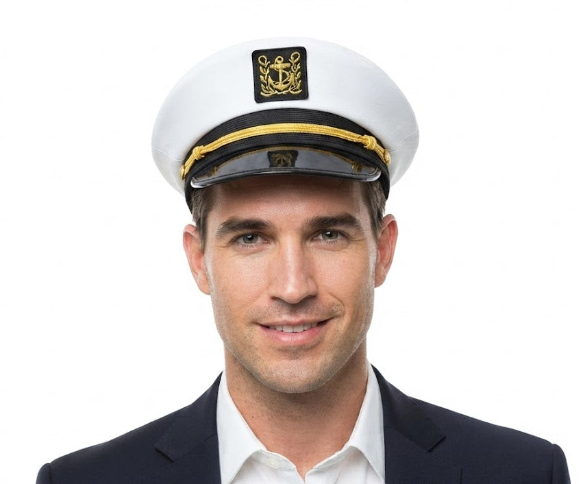 Skipper Captain Hat