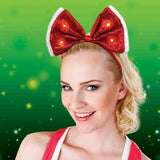 Diadema con lazo LED